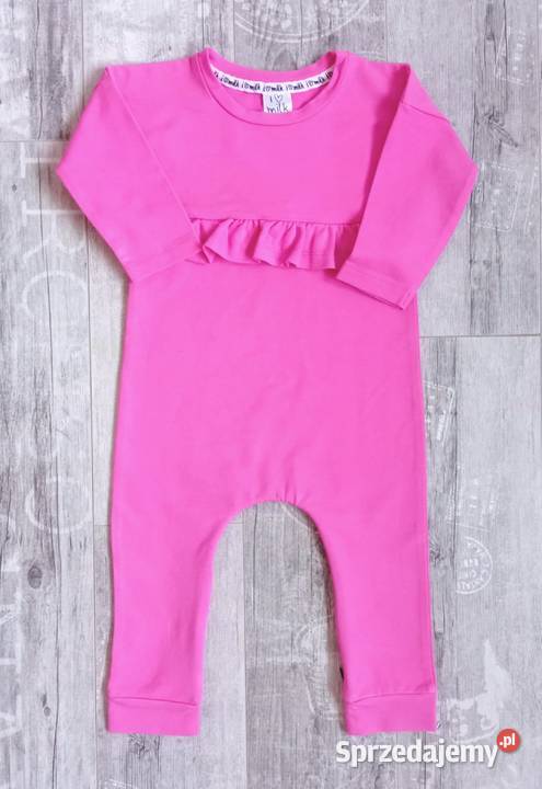 Rampers kombinezon z falbanką I love milk 98104 śląskie Katowice