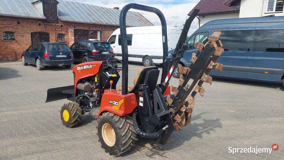 Koparka łańcuchowa Ditch Witch RT30 mazowieckie Sochaczew sprzedam