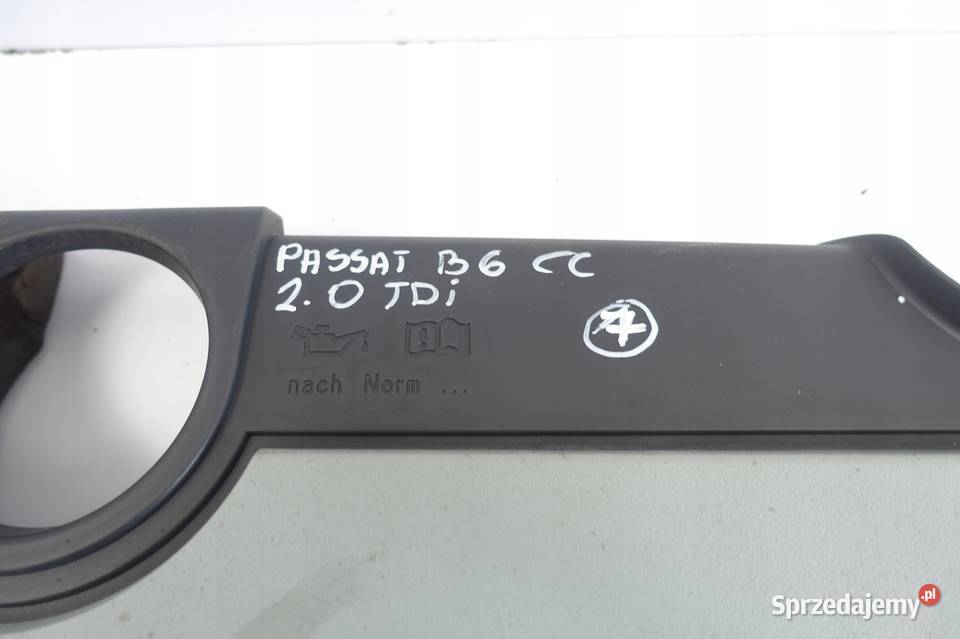 VW Passat CC 20 TDI OSŁONA SILNIKA POKRYWA Górna osobowe Rudka