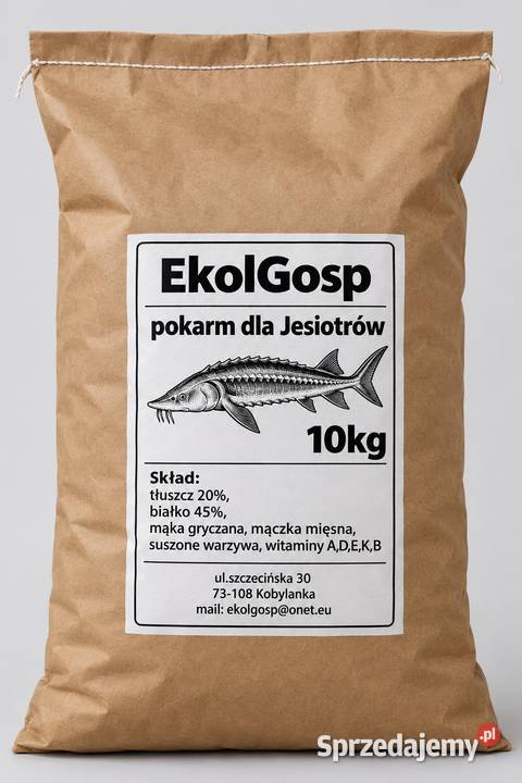 karma ryb karp pstrąg jesiotr KOI Szczecin