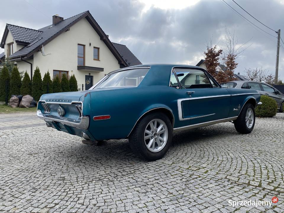 Ford Mustang 1968 V8 gulfstream Aqua Żory