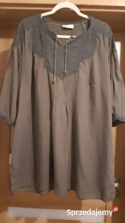 Tunika damska Ulla Popken zielony Odzież damska Częstochowa