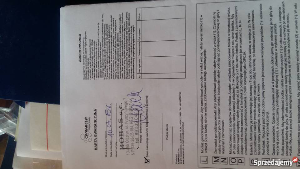 Wózek camarelo sevilla 3w1 warmińsko-mazurskie