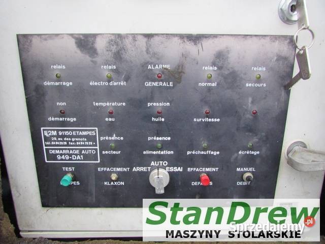 Agregat prądotwórczy 250 kVA Renault Turbo Mojusz