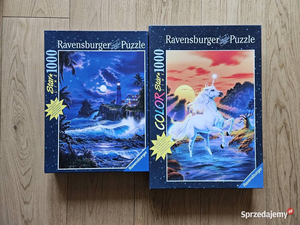 Puzzle Ravensburger Color Star Line 1000 el Gdańsk