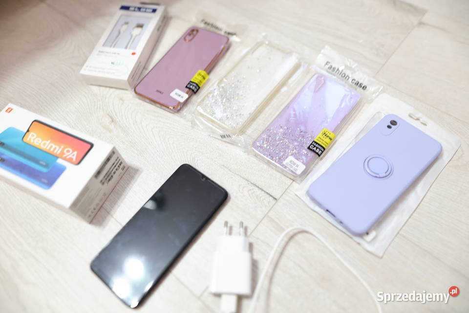 Telefon Xiaomi Redmi 9A granat 64 GB nowe świętokrzyskie Stąporków