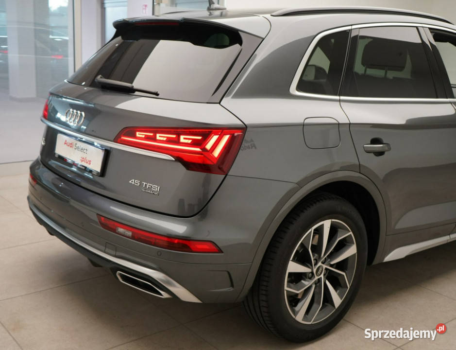 Audi Q5 45 TFSI 265 Quattro Sline Virtual Matrix czujnik deszczu
