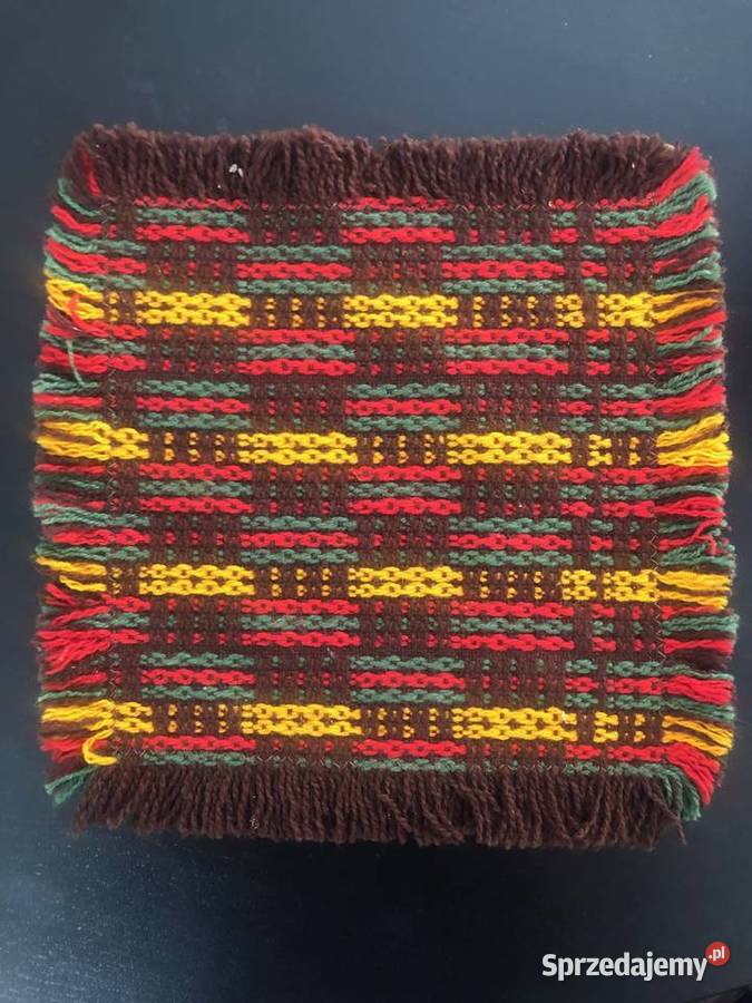 6 kilimowe serwety Cepelia PRL lata 70 XX w Kraków sprzedam