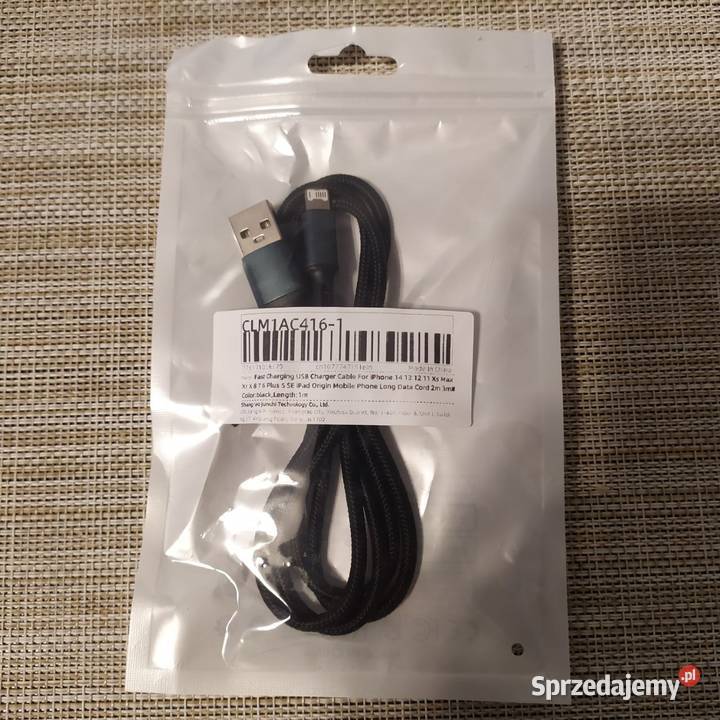 KABEL IPHONE DO ŁADOWARKI USB Warszawa