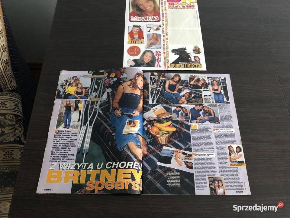 magazyn bravo 1099 kompletny 5 plakatów naklejki