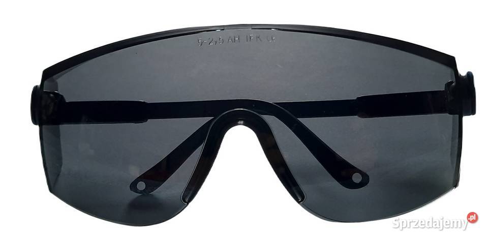 Okulary ochronne przeciw odpryskowe Ciemne Rybnik