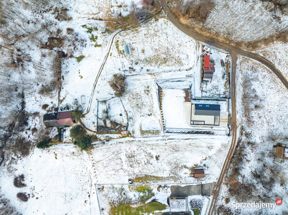 Budowlana i uzbrojona działka w Wieliczce widok Wieliczka