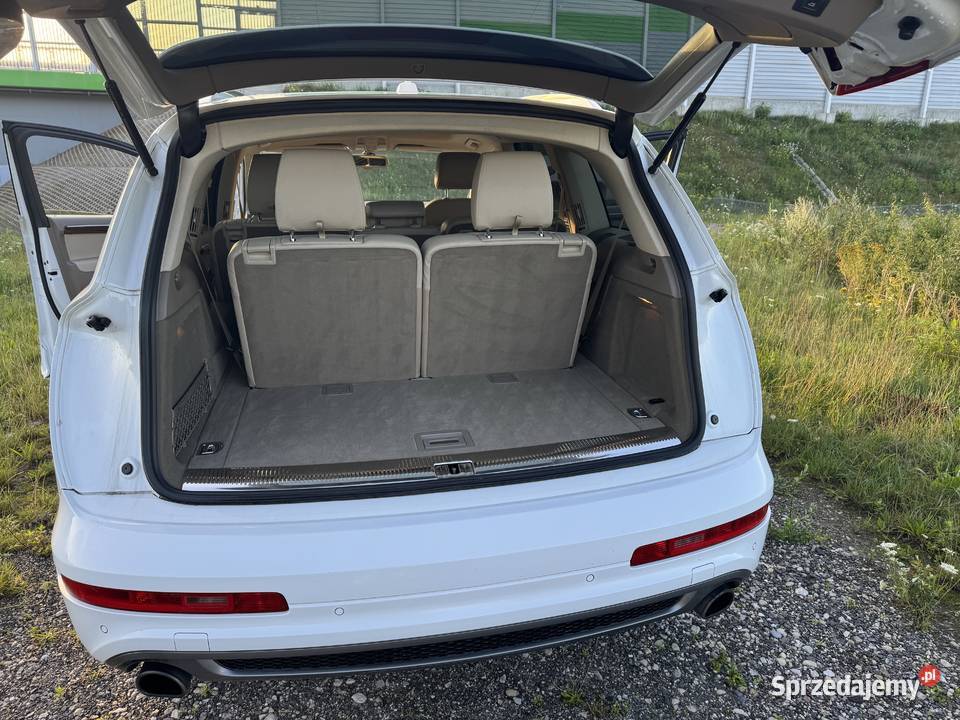 Audi Q7 30 TFSI 333 2015 r Wersja PRESTIGE SLine Piotrków Trybunalski