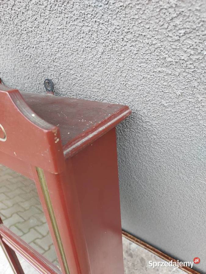 Szafka skrzynia obudowa starego zegara witrynka pomorskie Tczew sprzedam