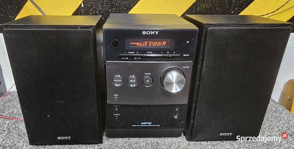 Wieża SONY CMTFX205 USB mp3