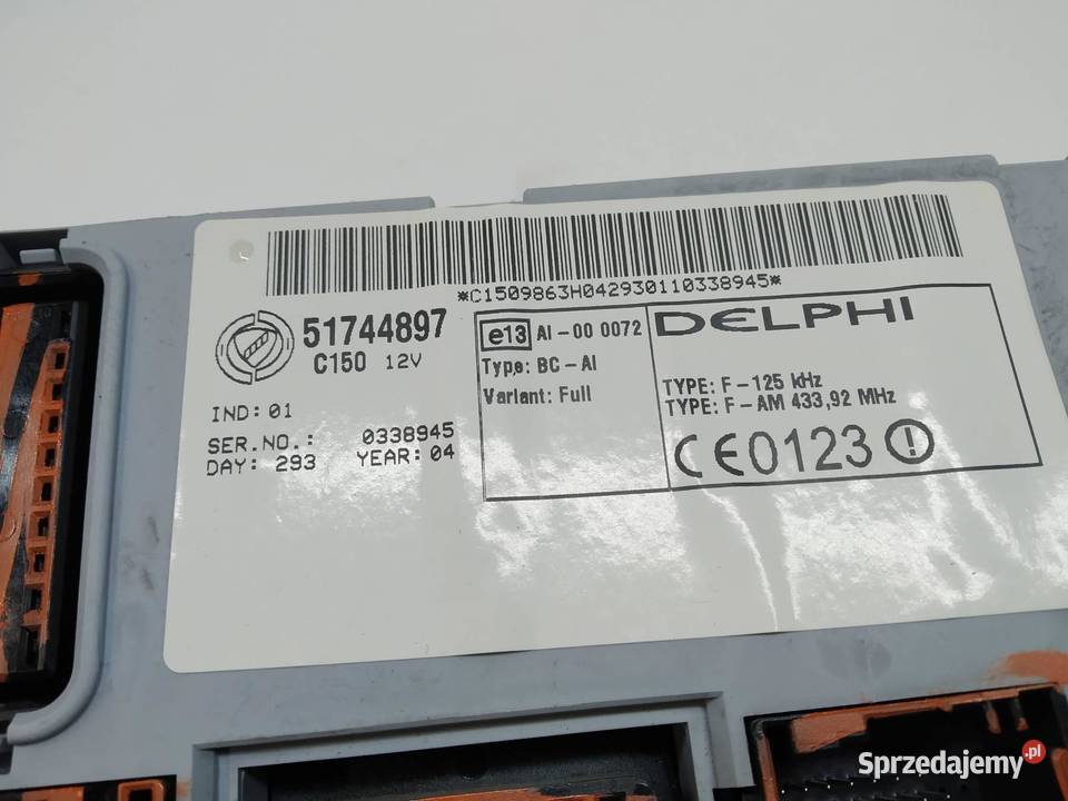 SKRZYNKA BSI 51744897 Fiat Punto II FL 2003