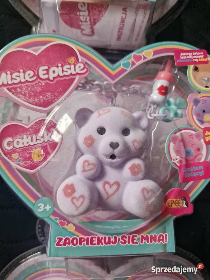 NOWE Misie Episie seria Całuski komplet zestaw 6 dolnośląskie Wrocław