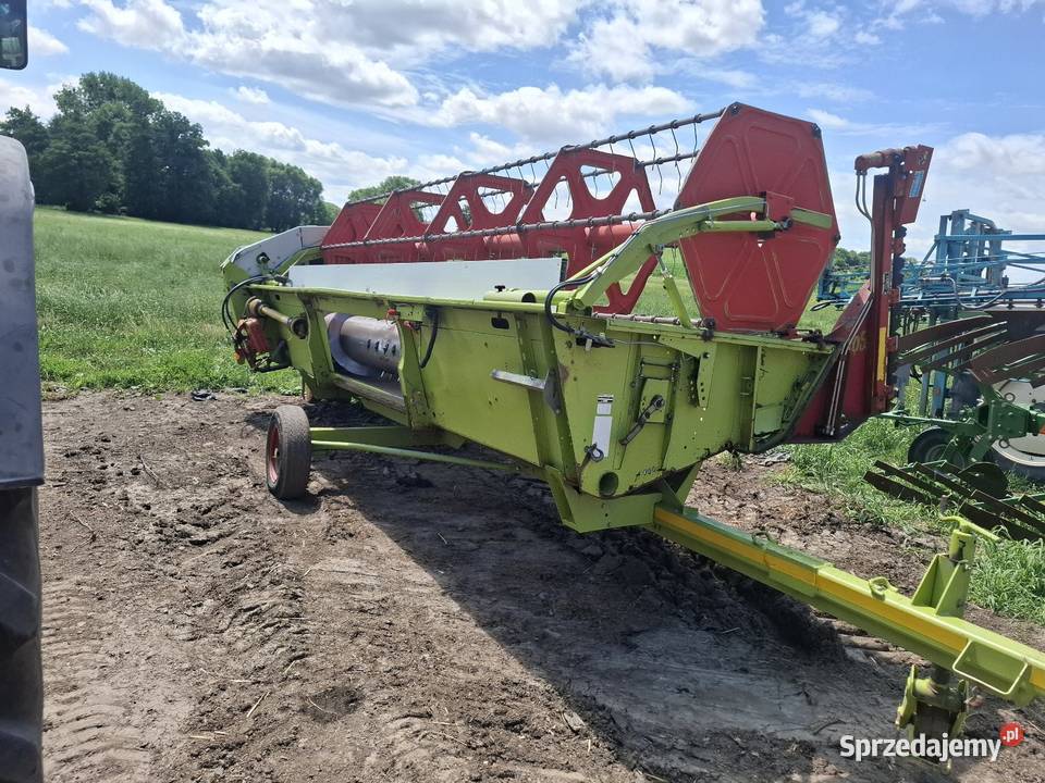 Heder Claas 51m z przysrawką do rzepaku