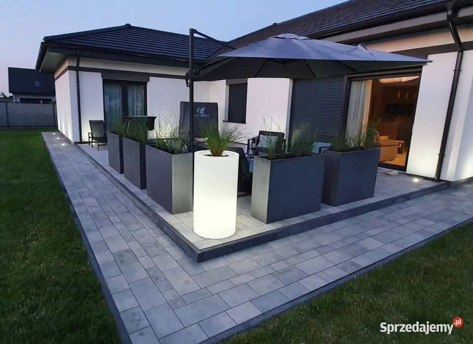 Donica Betonowa Blok 100x30x60 Impregnacja inne Rawicz