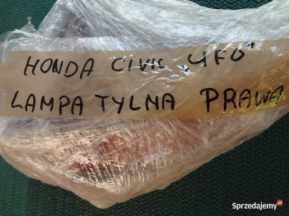 Honda Civic lampa tylna prawa Oświetlenie Wrocław