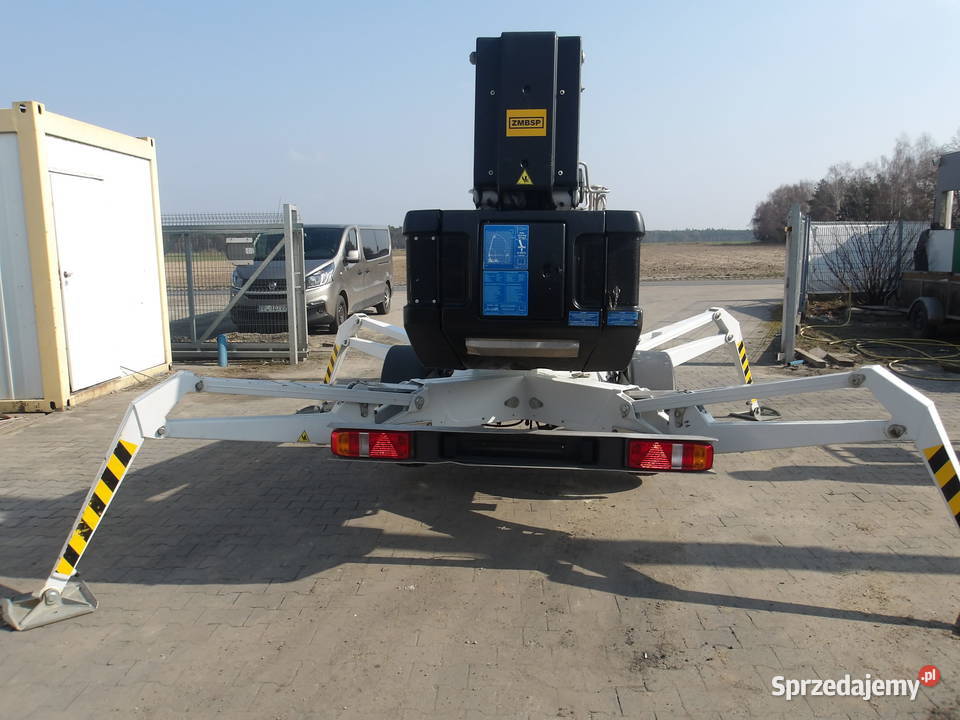 Podnośnik koszowy na przyczepie Dinolift DINO sprzedam