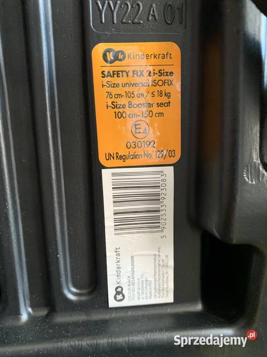 Fotelik dziecięcy samochodowy marki Kinderkraft łódzkie Łódź