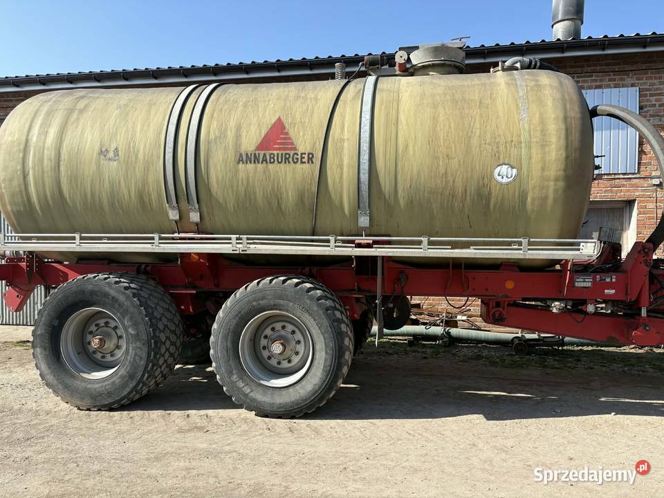 Beczkowóz ANNABURGER 18 000L 2006r zadbany Grabica