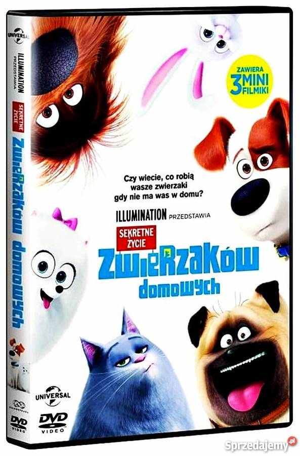 SEKRETNE ŻYCIE ZWIERZAKÓW DOMOWYCH EDPUDEŁKOWA Kalisz sprzedam