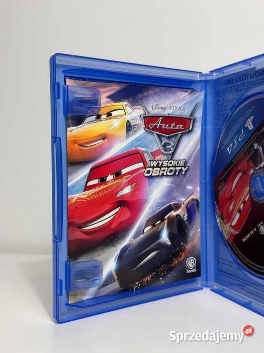 GRA AUTA 3 WYSOKIE OBROTY NA PLAYSTATION 4 4 napisy Śrem