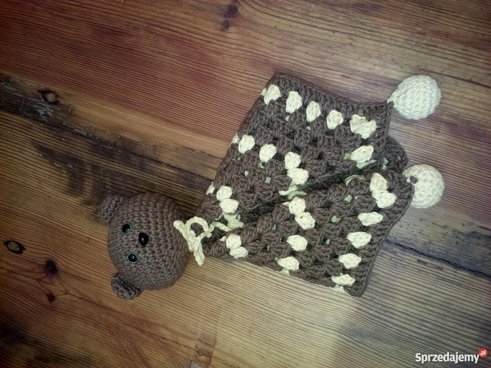 Przytulanka kocyk Tkanina  Dla niemowląt lubelskie Zamość