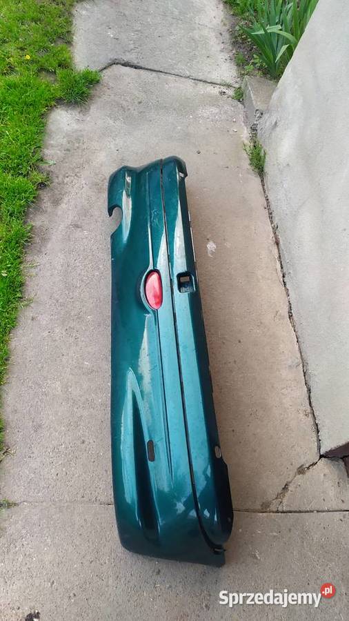 Zderzal tył tylni zielony Peugeot 206 Pilzno