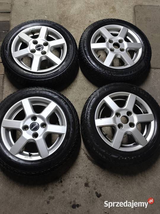 Alufelgi BORBET 4x108 opony wielosezonowe Motoryzacja Turek sprzedam