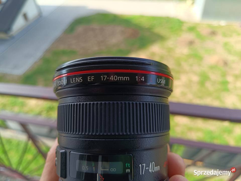 Obiektyw Canon EF 1740LUSM filtr UV Stadła sprzedam