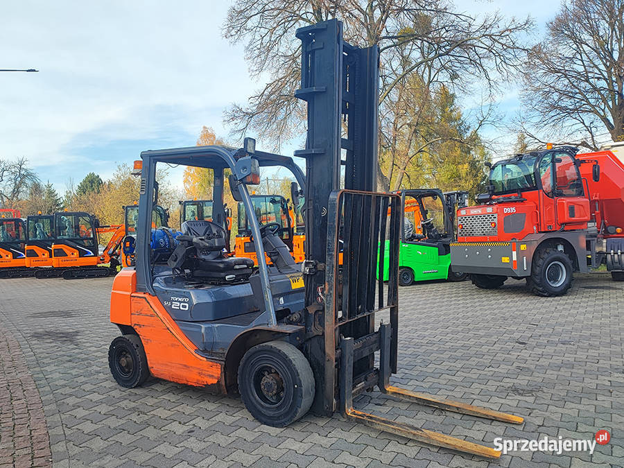 Wózek widłowy Toyota 028FGF20 2 t duplex 45 m