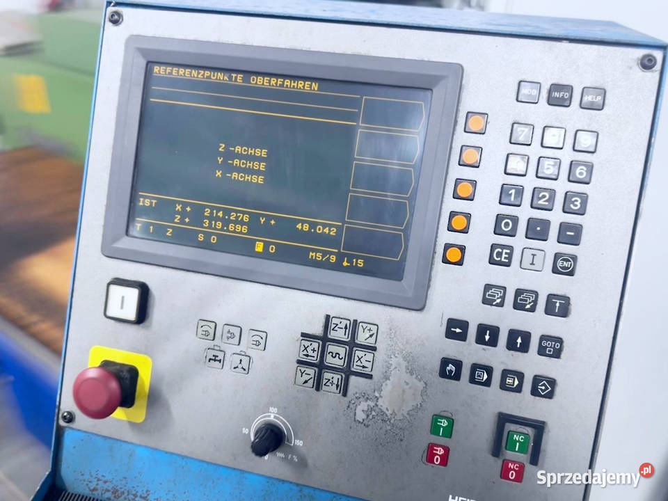 Frezarka uniwersalna AVIA FNE40Z liniały lubuskie Zabór sprzedam