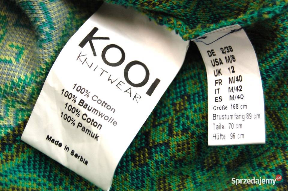 KOOI Knitwear Nowy długi kardigan sweter damski Lublin