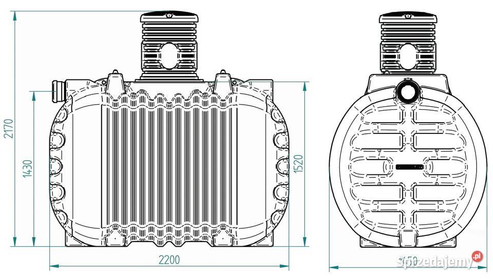 ZBIORNIKA NA DESZCZÓWKĘ Z FILTREM RAPTOR 3000L Dziadowa Kłoda