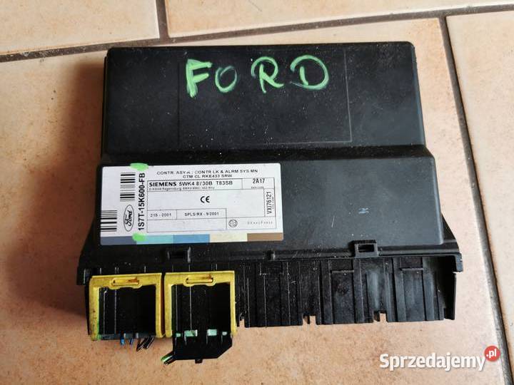 Sterownik 1S7T15K600FB 5WK48730C Ford Siemens komputery Margonin