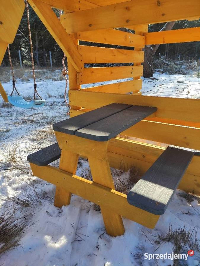 Plac zabaw domek zjeżdżalnia huśtawka 3m+ Poznań sprzedam