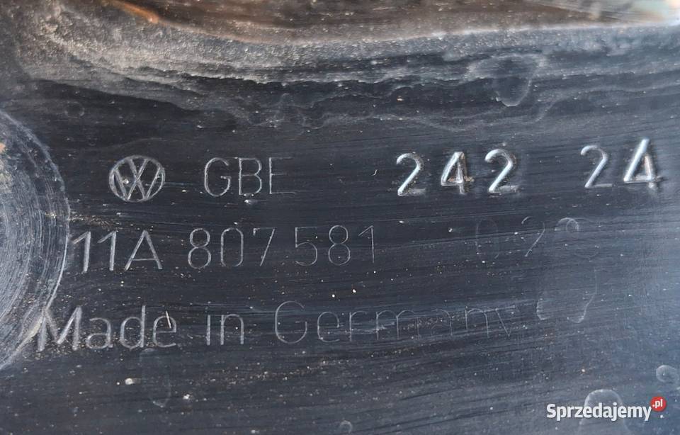 VW ID4 ID4 ENYAQ BELKA ZDERZAKA PRZÓD PRZEDNIA Bieleń