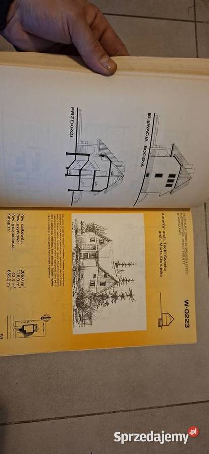 1 wydanie Krajowy Zestaw Projektów Domów wielkopolskie Łęczyca sprzedam