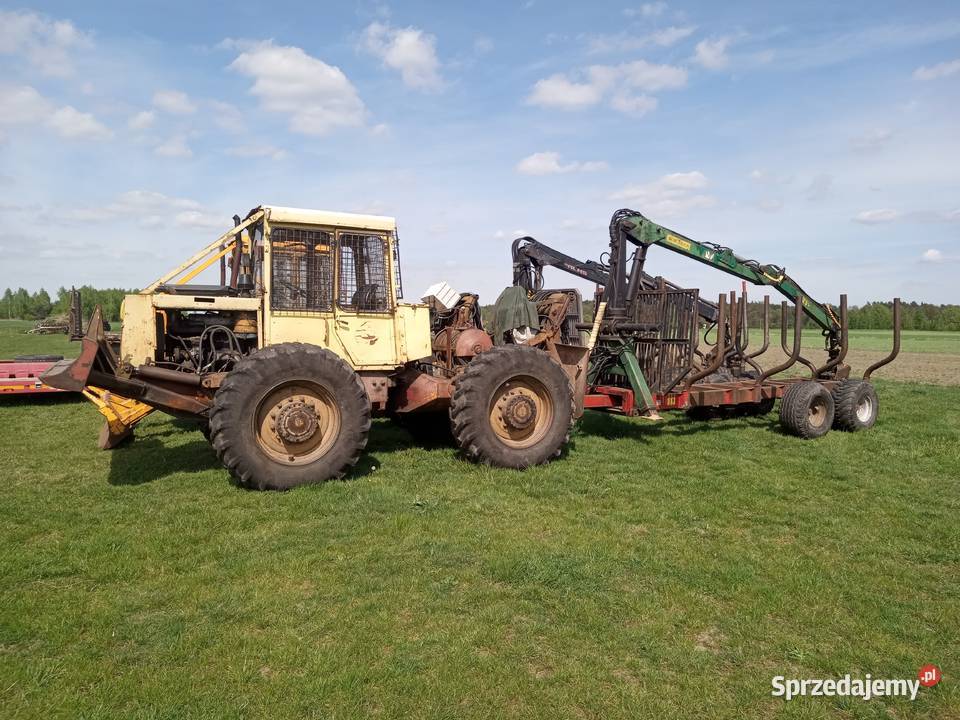 Lkt 81 przyczepa leśna more maskiner Świniowice