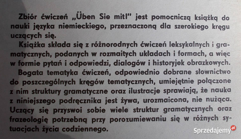 Uben Sie mit Zbiór ćwiczeń do nauki języka Książki do nauki języka obcego Limanowa