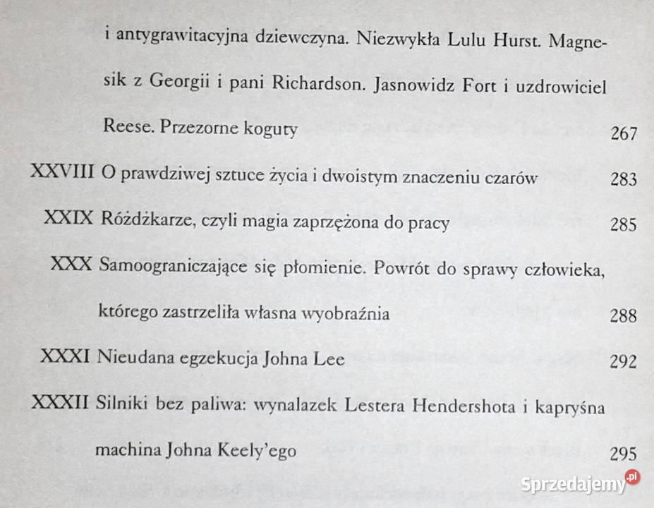 Dzikie talenty Charles Fort