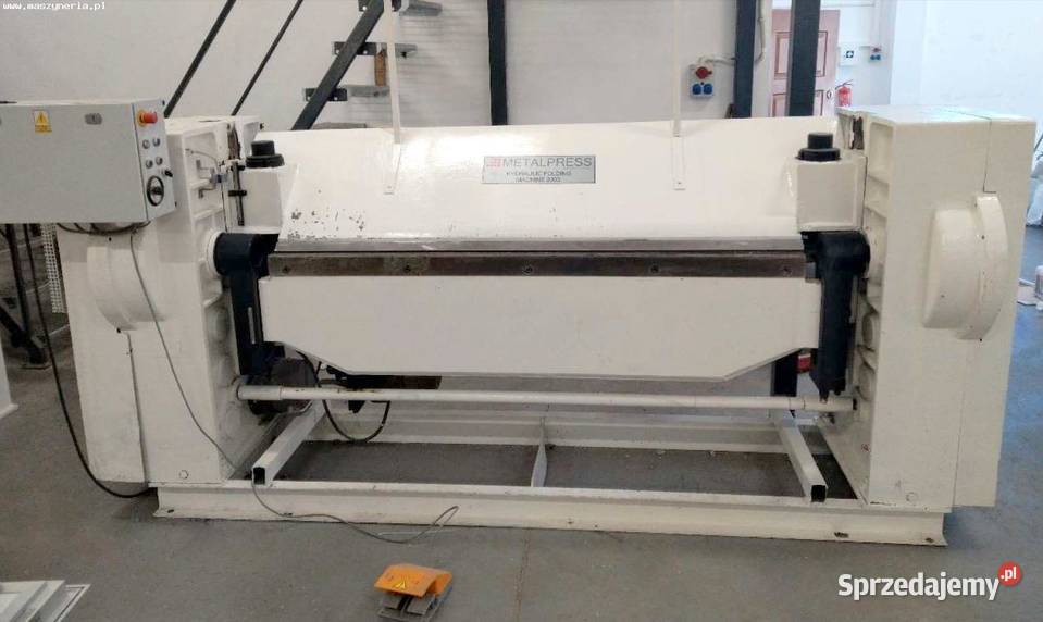 Zaginarka hydrauliczna METALPRES 4E 2M Jelenia Góra
