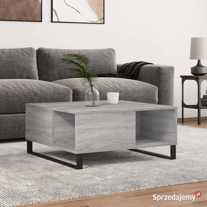 Stolik kawowy szary dąb sonoma 80x80x365 Stoły Warszawa