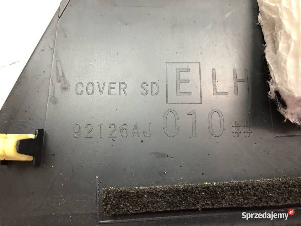 SUBARU OUTBACK 4 IV BR 0914 OSŁONA BOCZNA TUNELU Skarżysko-Kamienna