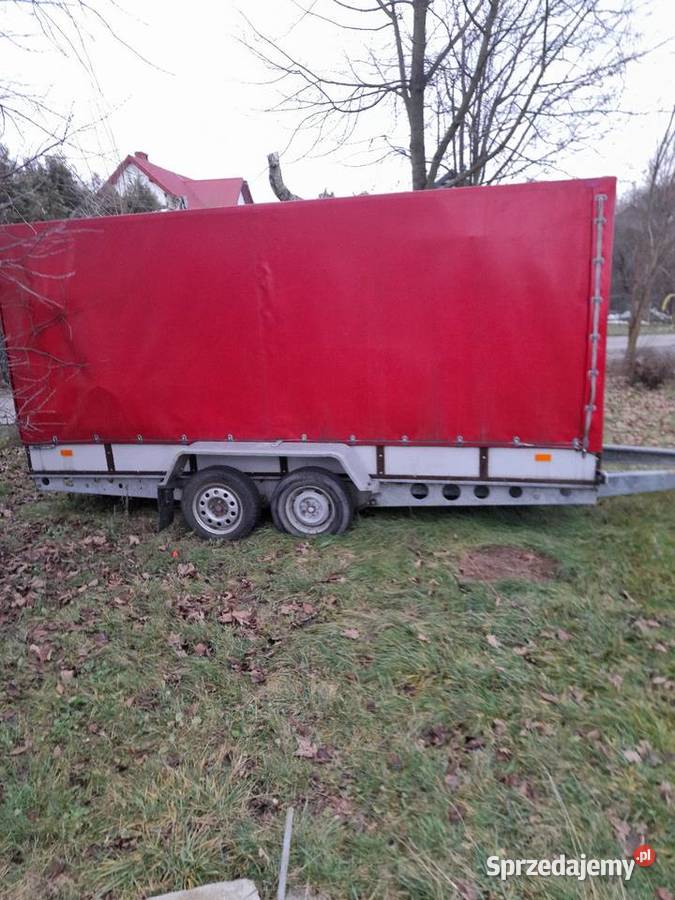 Przyczepa towarowa 2000 dmc Burtowe i plandeki lubelskie Świdnik