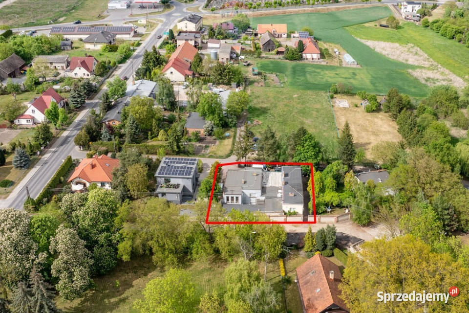 Kaźmierz dom z potencjałem na firmę jesieni wielkopolskie