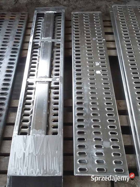 Trapy stalowe 1x wzm 2500x330x70mm Najazdy kujawsko-pomorskie Lubanie